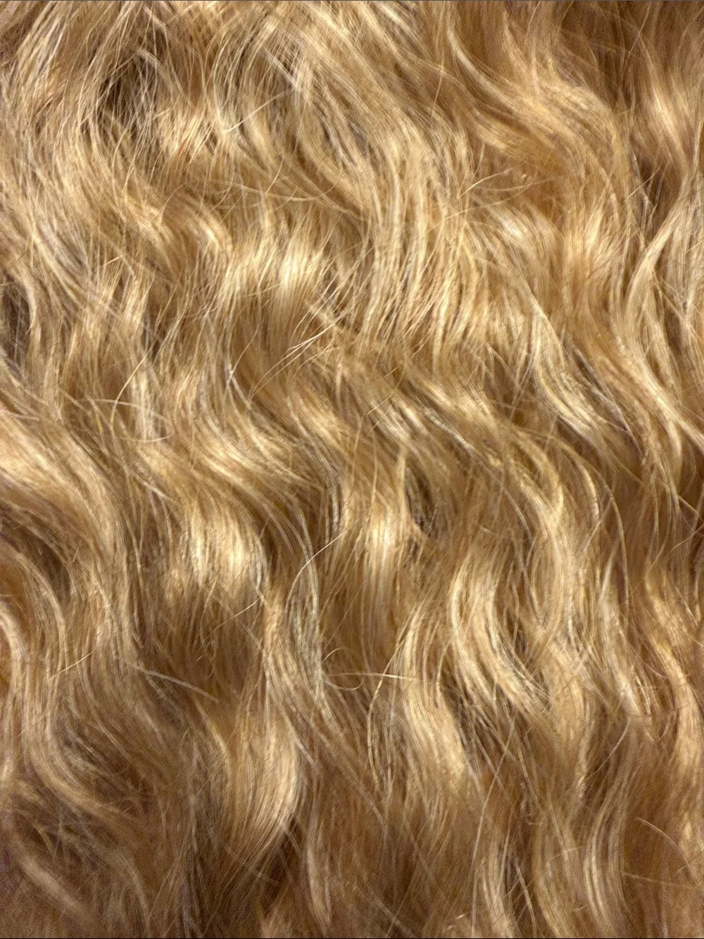 Long Wavy Light Brown Women’s Wig with Natural Highlights - Unbranded